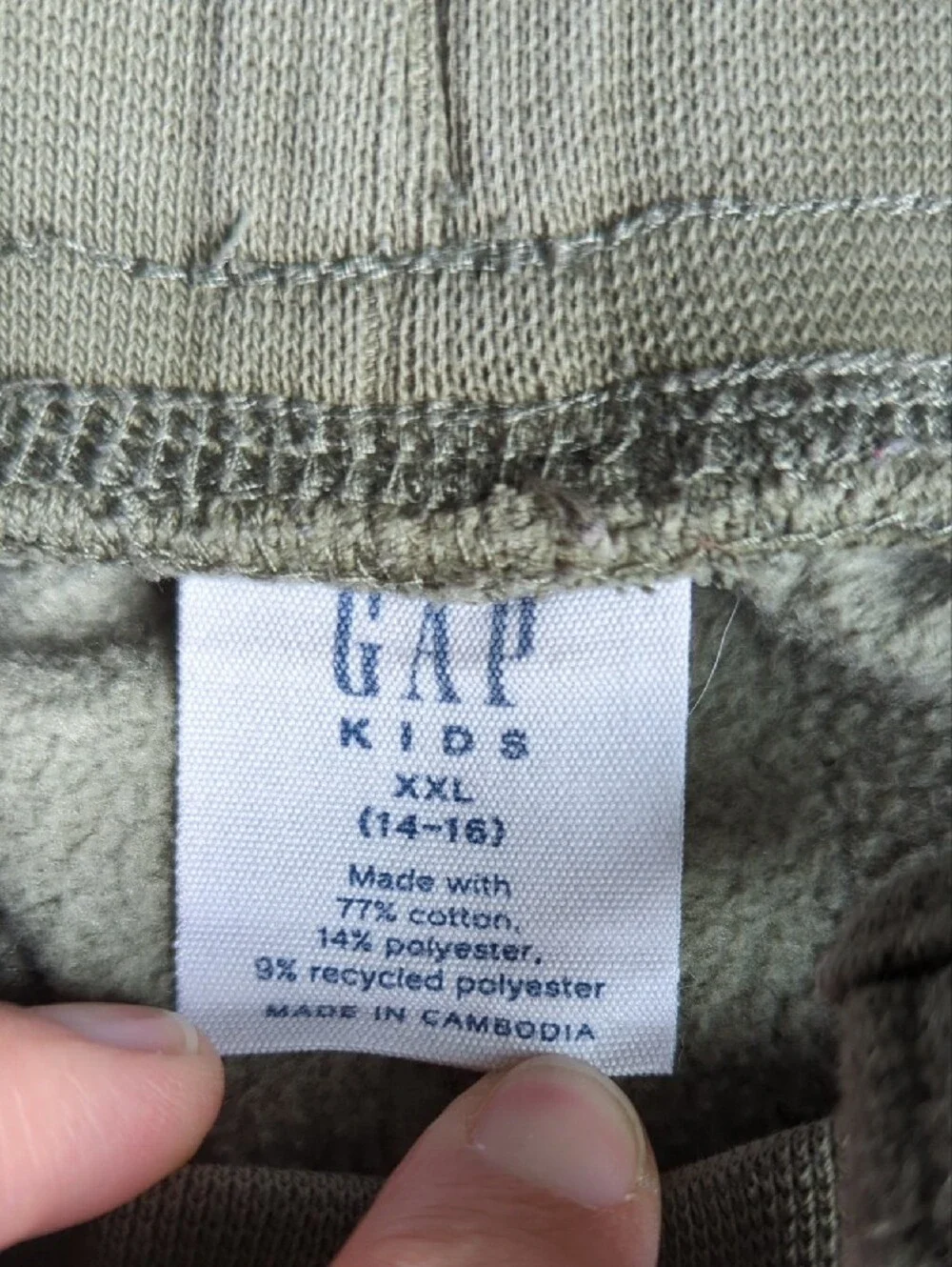GAP Camo Pull-On Shorts - Olive